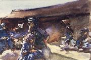 John Singer Sargent Black Tent oil painting artist